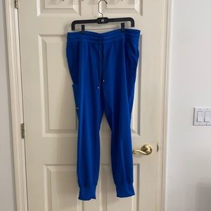 Grey’s anatomy royal blue jogger scrubs